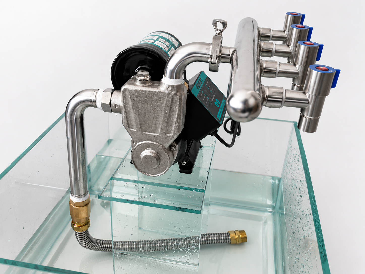 Smart Stainless Steel Self-Priming Booster Pump ZB-200W - Image 2